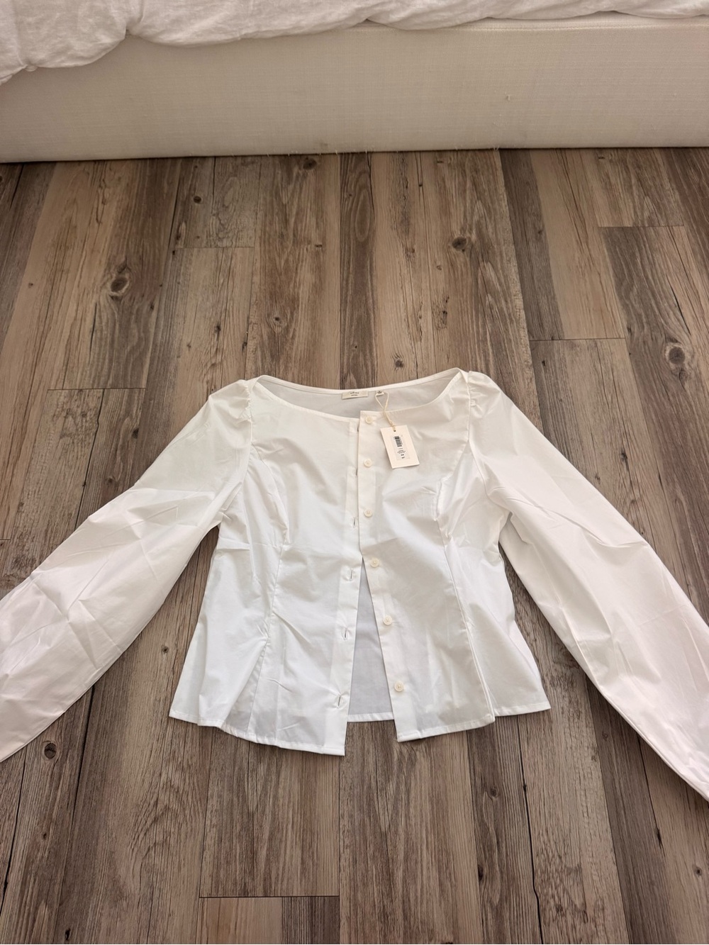 Wilfred Convey Poplin Top